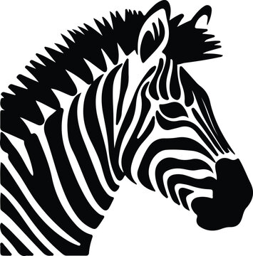 zebra  silhouette