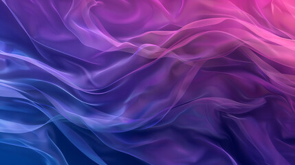 Fototapeta premium Silken Waves Abstract Background