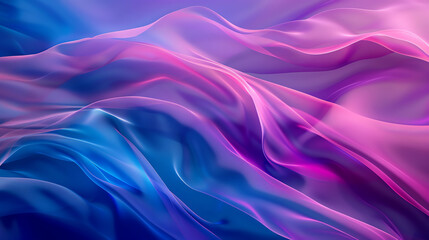 Obraz premium Silken Waves Abstract Background
