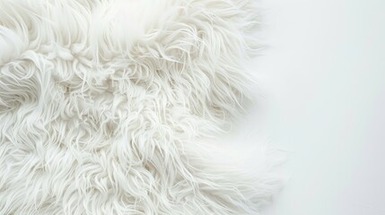 Fototapeta na wymiar white fur background.