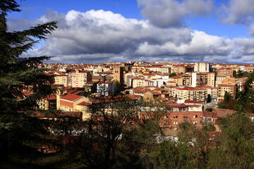 Fototapeta na wymiar Soria is a municipality and a Spanish city, located on the Douro river in the east of the autonomous community of Castile and León