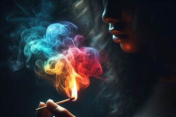 Dynamic Firefall Match Drop Ignites Vibrant Colors in Darkness