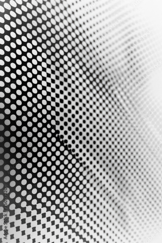 Poster Abstract halftone pattern photo, suitable for graphic design projects