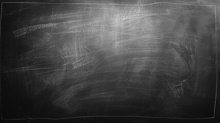 White chalk drawing on blackboard, suitable for educational concepts - obrazy, fototapety, plakaty