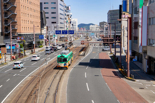 高知市の街の風景