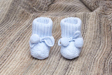 baby booties, for newborns, the first shoes for delicate feet