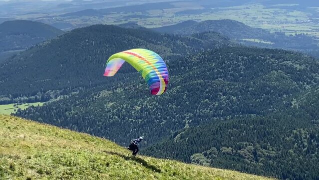Parachute Puy de Dôme