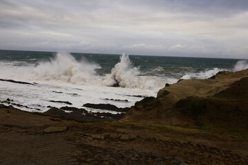 Arnia beach is located in the autonomous community of Cantabria, Spain