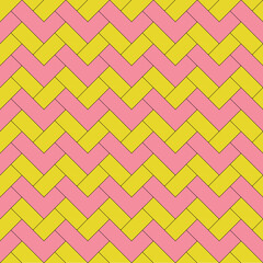 Geometric Seamless Repeat Patterns in Subtle Turquoise and Pink Colors. Perfect for Wallpapers, Backgrounds, Stationary Prints
