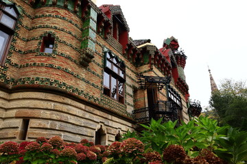 El Capricho is a villa in Comillas, Spain, designed by Antoni Gaudí