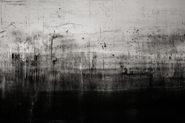 Dark Grunge Horizon: The Abstract Art of Monochromatic Textures