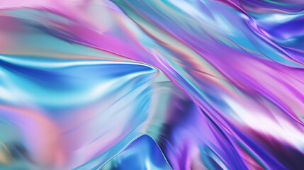 Fluid Abstract Holographic Waves: High-Resolution Seamless Texture