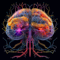 Artificial intelligence of digital human brain