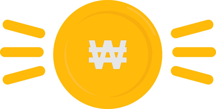Korean Won Currency Shine