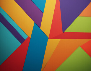 Obraz premium abstract colorful background with triangles