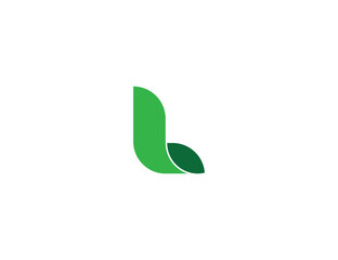 initial Letter L Leaf Logo Concept sign symbol icon Element Design. Herbal, Health Care, Organic, Natural Products, Spa, Organic Logotype. Vector illustration template