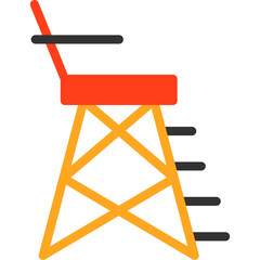 Lifeguard Chair Icon