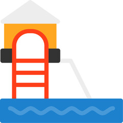 Water Slide Icon