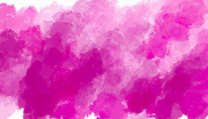 abstract pink magenta watercolor painted paper texture background banner trend color 2020 - obrazy, fototapety, plakaty