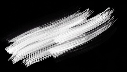 white brush strokes on black background abstract creative background