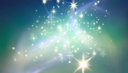 abstract sky background with stars and shiny glowing lights