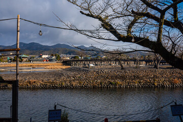 冬の嵐山