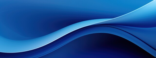 Fototapeta premium a blue wave on a blue background