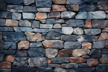 a close up of a wall of rocks
