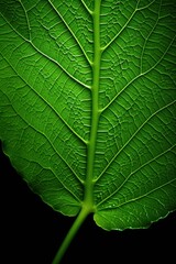 Obraz premium a close up of a leaf