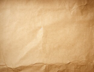 a brown paper with a crease