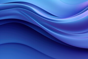 Obraz premium a blue wavy background with white lines
