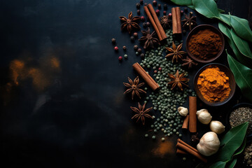 still life with spices