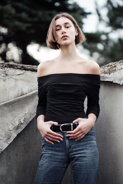 Moody portrait