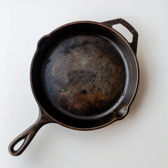 Radiant Obsidian Cast Iron Skillet