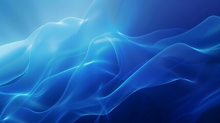Obraz na płótnie Canvas Close Up of Blue Waves Background