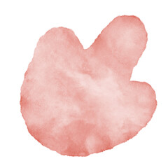 Colorful Abstract Shape Watercolor Decor