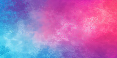 Vibrant grainy summer background pink blue purple red noise texture banner header poster retro design