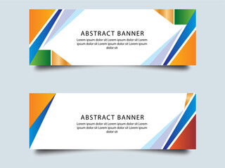 Creative corporate business marketing social media banner post template, Promotional banner for social media post, web banner and flyer, Sale banner for web and social media template