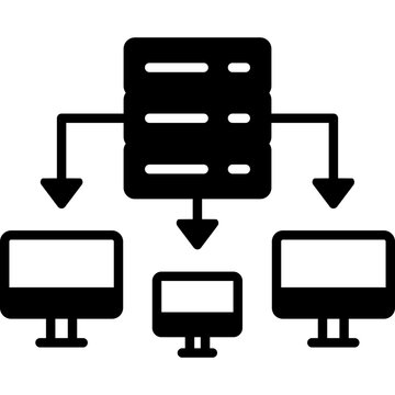 Cluster Computing Icon