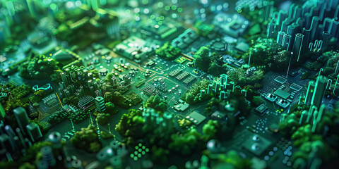 Cybersecurity landscape background. Graph depicting cyber threats, data breaches, and security spending. Cybersecurity awareness concept