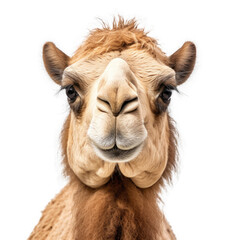 face of Camelisolated on transparent background, element remove background, element for design - animal, wildlife, animal themes