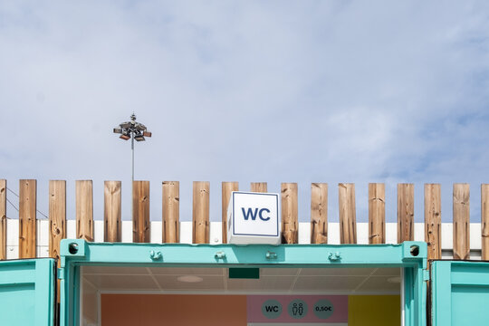 Toilet Entrance In Portugal
