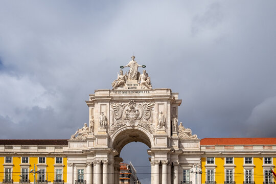 Pra&ccedil;a do Com&eacute;rcio in Lisbon
