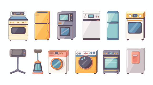 House appliance isolated icon vector illustration de