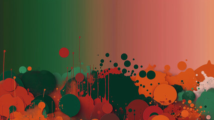 A colorful background with many different colored circles