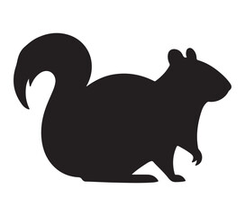 Agouti vector illustration on white background.
