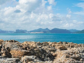 The Seaview from Cape D’Aguilar hike, marine reserve in Hong Kong Island