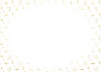 キラキラの背景フレーム、光のグラデーションフレーム