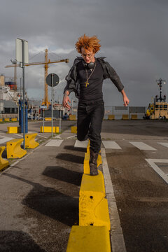 Running in the stormy weather