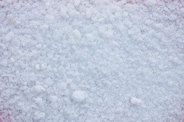 Obraz premium Sodium Hydroxide or NaOH, caustic soda